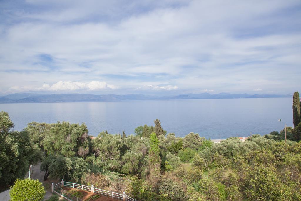 Brentanos Apartments - A - View Of Paradise Gastouri  Exterior photo